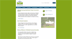 Desktop Screenshot of nrh.ca
